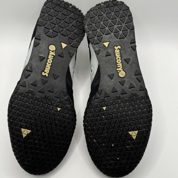 Saucony Bullet | Running Shoes | Black/White | Women's 8.5 | EUC | 1943-37 - Picture 6 of 8